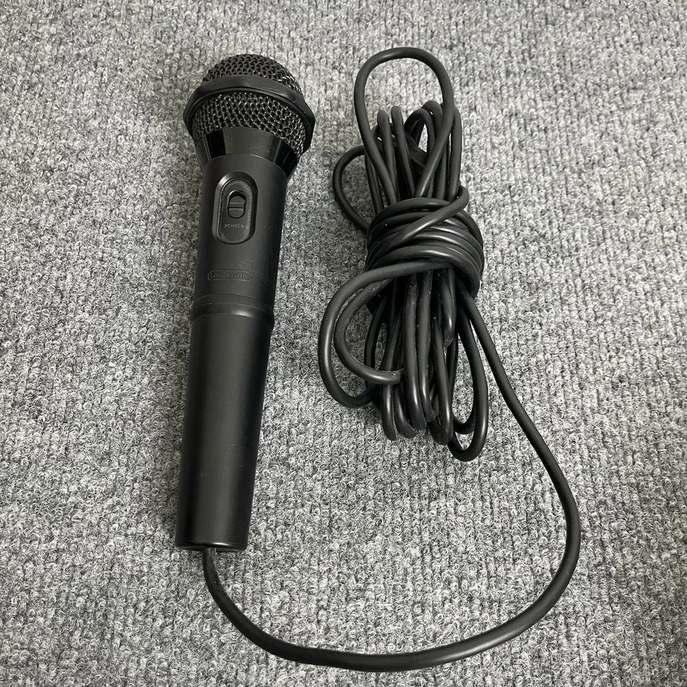 Nintendo Wii U Microphone WUP-021 Wired USB Tested and Working